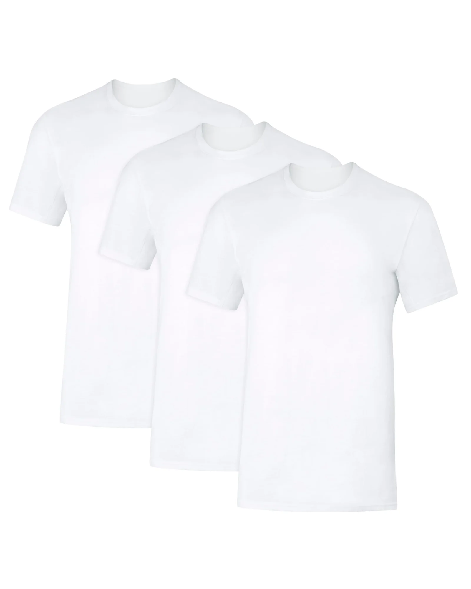 Hanes Men's Sweat Block Белая майка защита от пота, 3 шт — 1