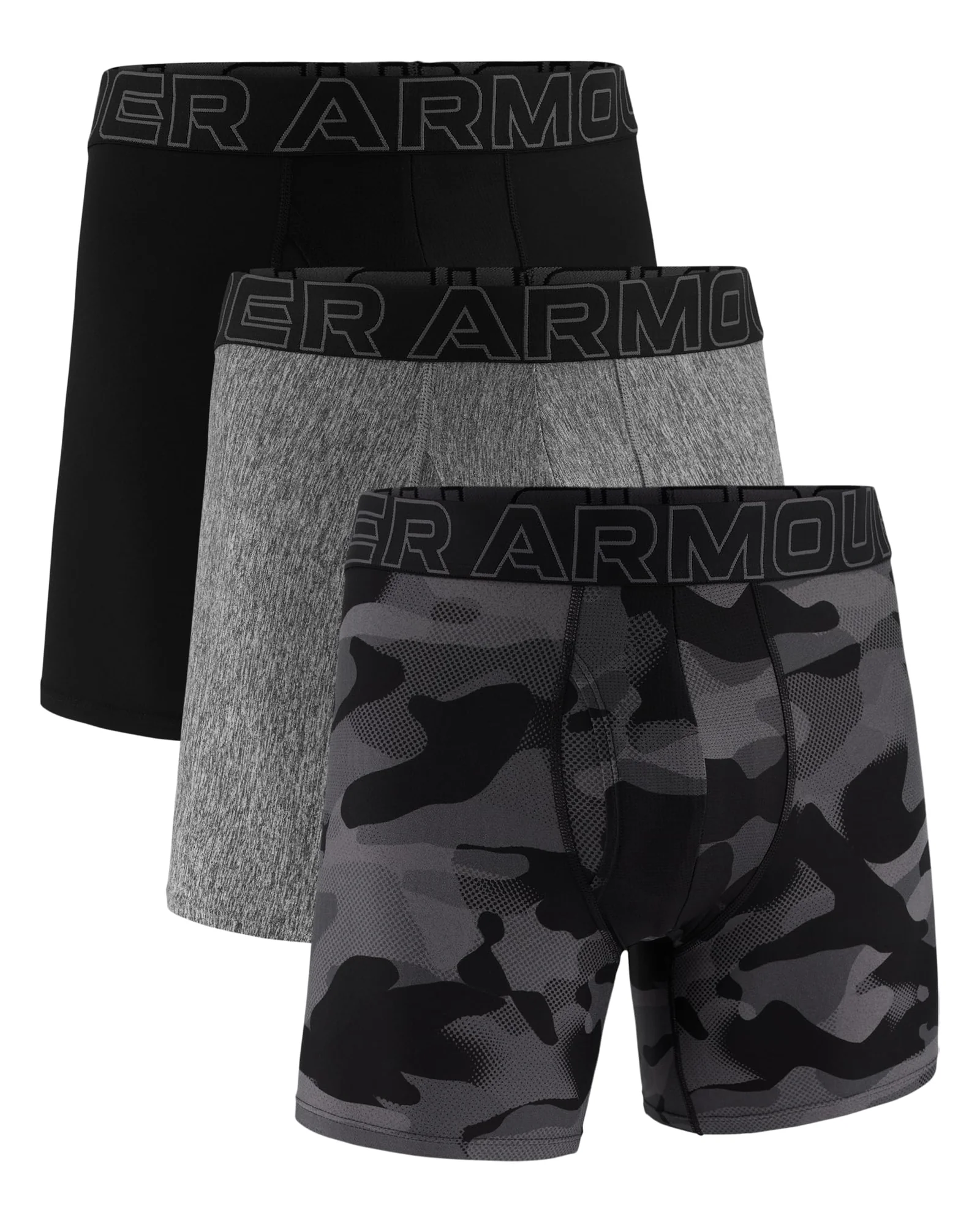 Under Armour Performance Tech боксеры 3-pack (6 inch) — 1