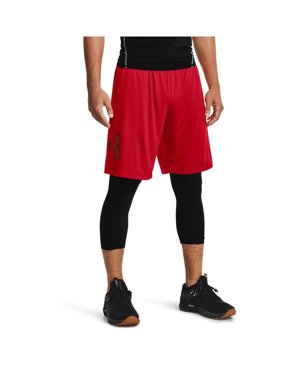 Under Armour Tech шорты 10 дюймов мужские — красный
