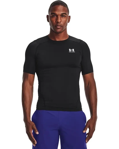 Under Armour HeatGear компрессионная футболка чёрная