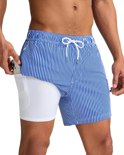 Мужские плавки Swim Trunks с молнией и компрессионным подкладом