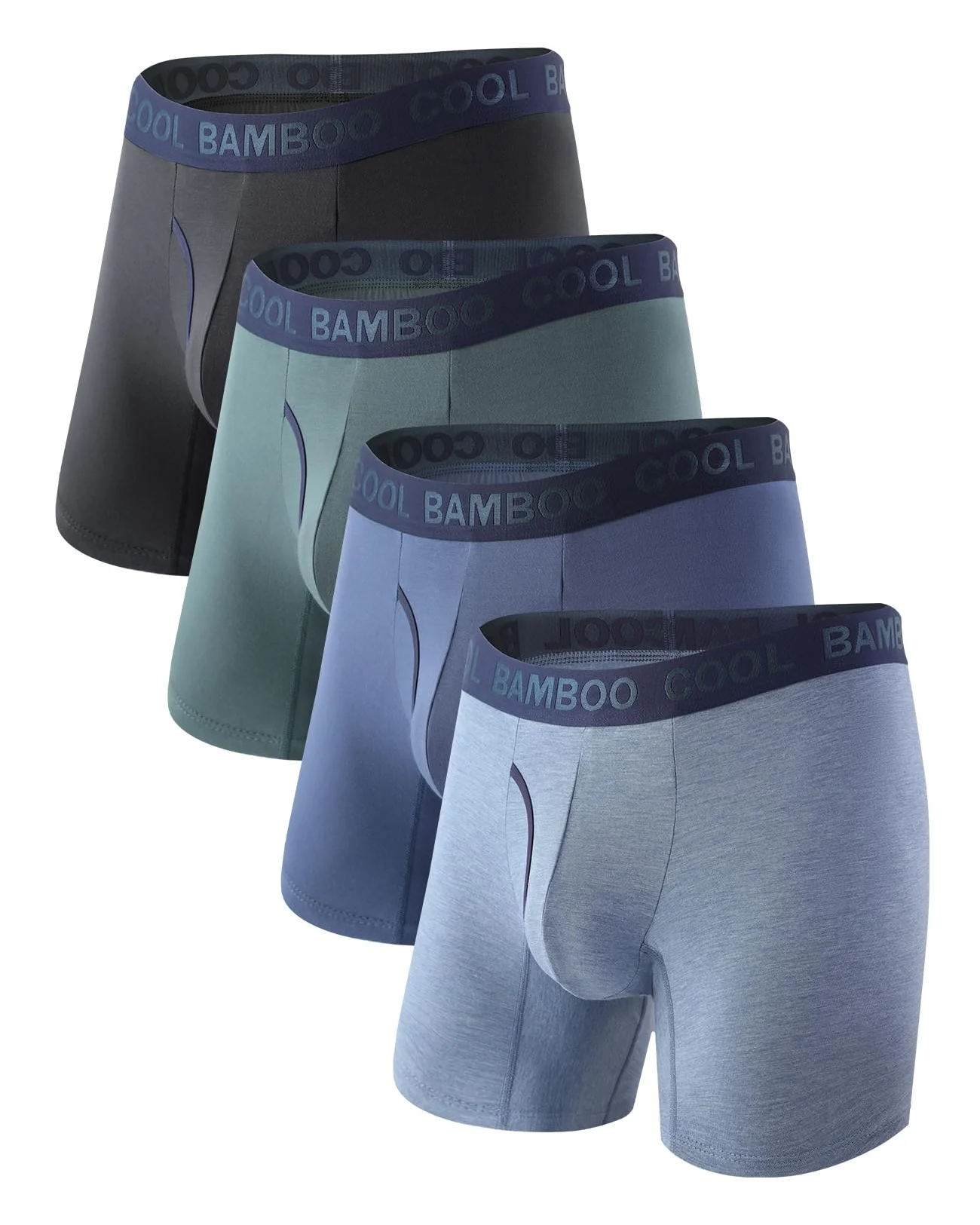 BAMBOO COOL боксеры с мягким бамбуком 4шт — мульти