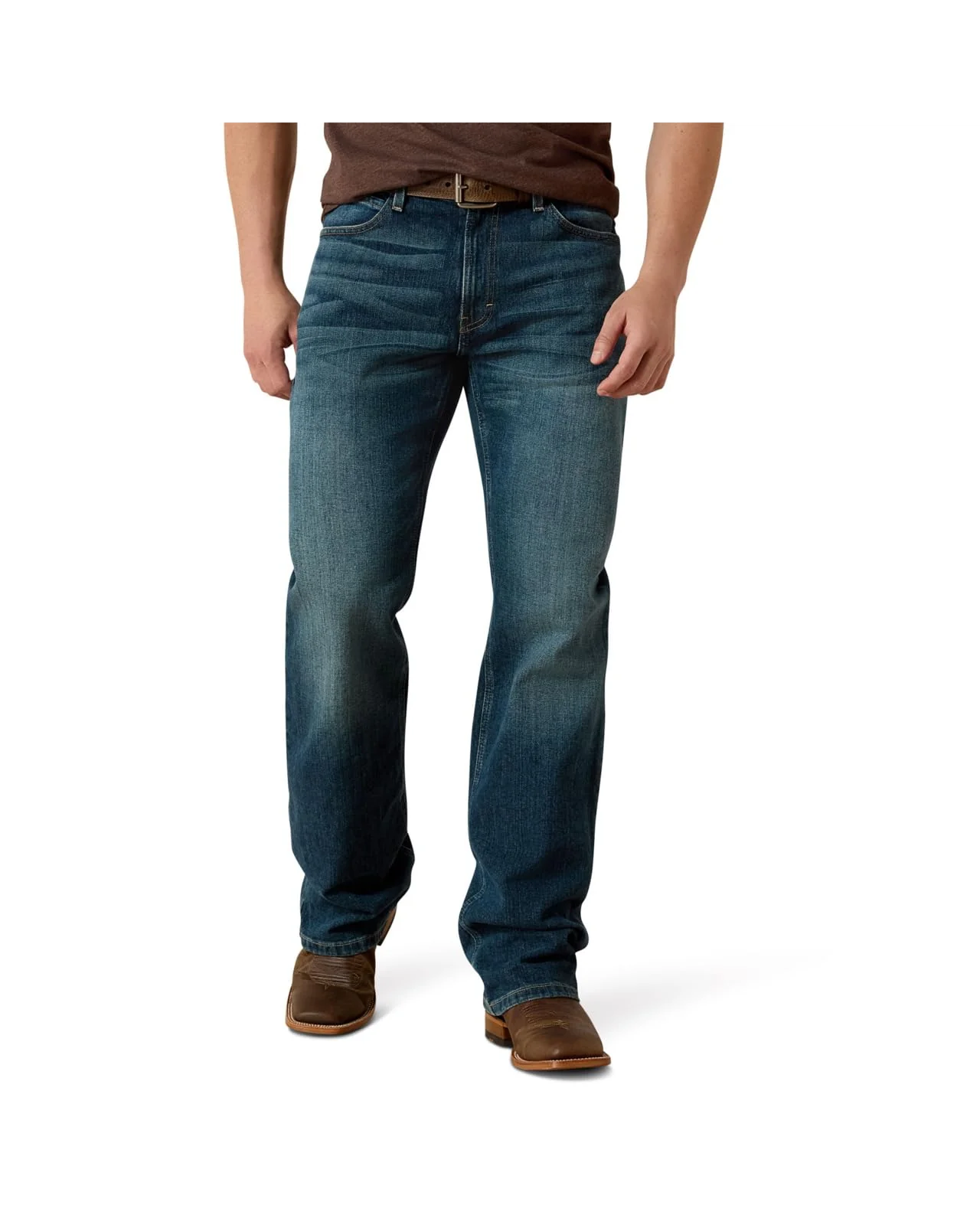 Ariat M4 мужские джинсы прямого кроя Low Rise Stretch Legacy Boot Cut — 1