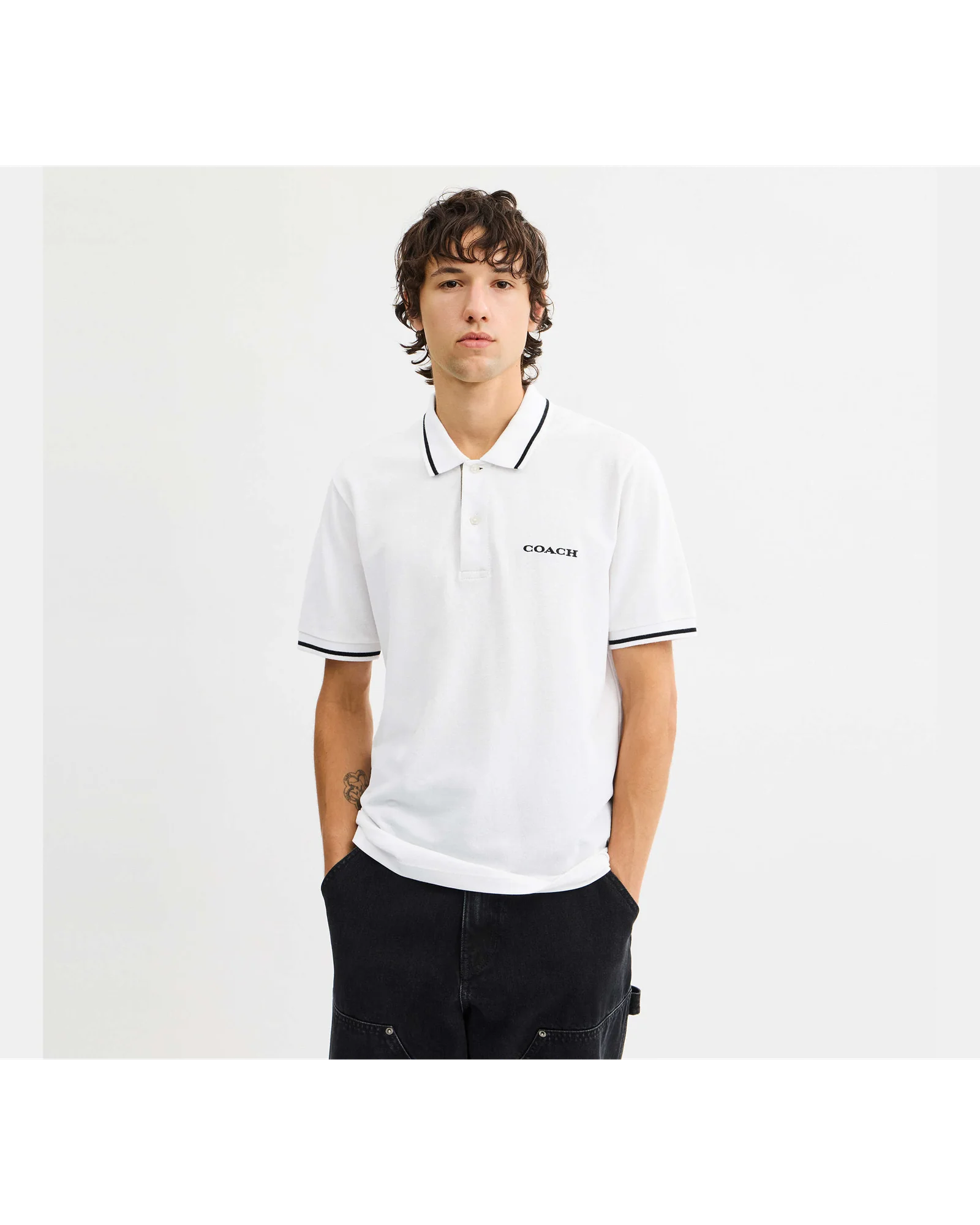 Поло Signature Trim из органического хлопка — 16
