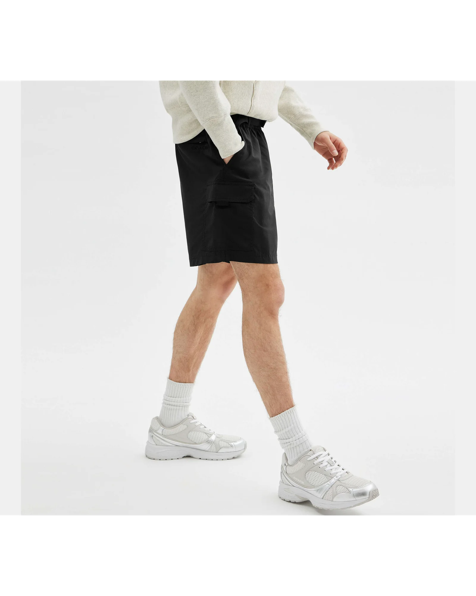 Нейлоновые шорты карго Coach из переработанного нейлона — 2