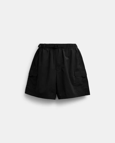 Нейлоновые шорты карго Coach из переработанного нейлона