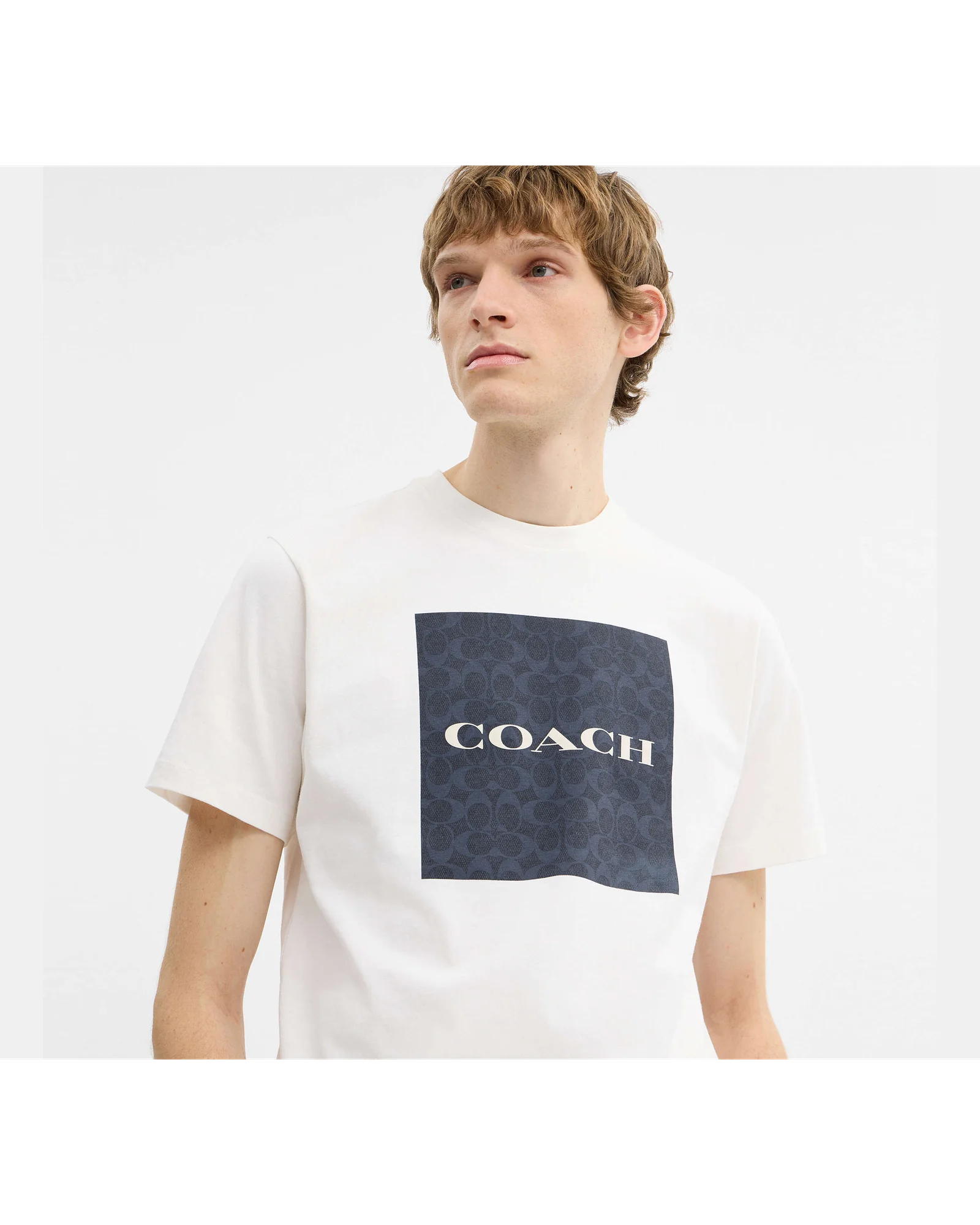 Футболка Coach из органического хлопка с сигнатурным принтом — 6
