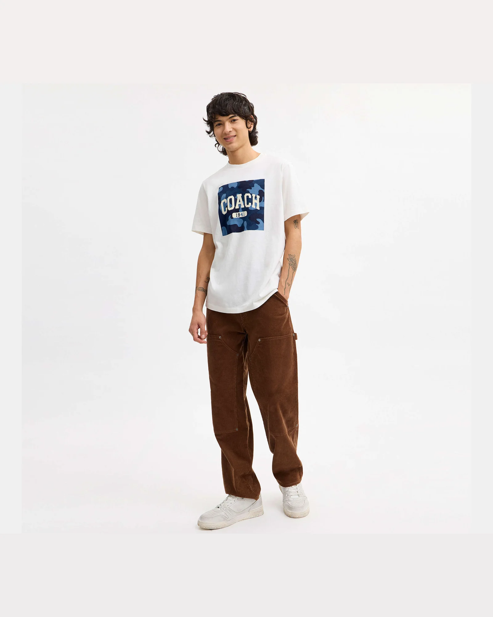 Футболка Coach Camo Square — 12