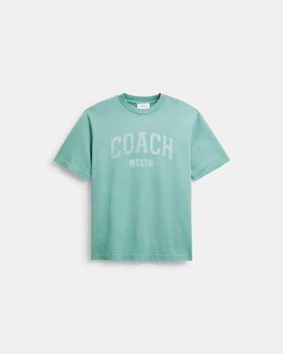 Футболка Coach Sun Fade из органического хлопка