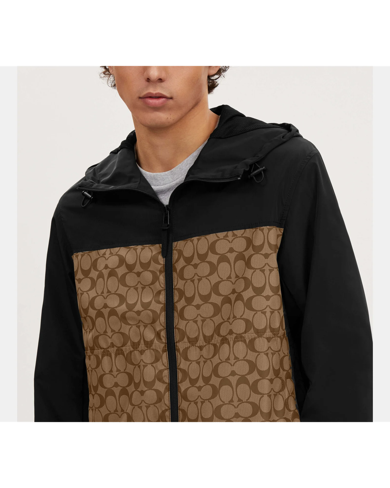 Ветровка Coach Signature на молнии — 2