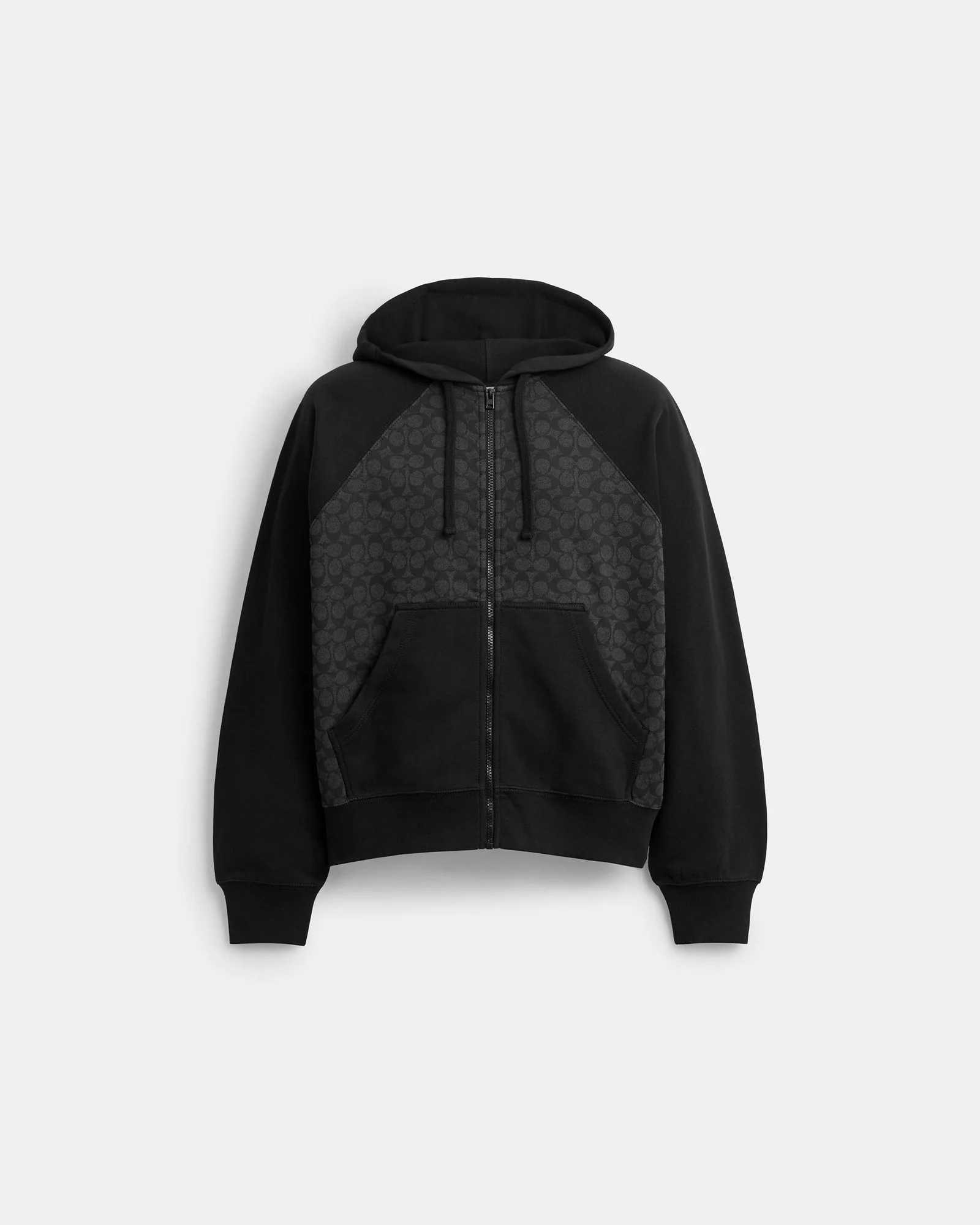 Худи Coach на молнии из органического хлопка с фирменной монограммой — 7