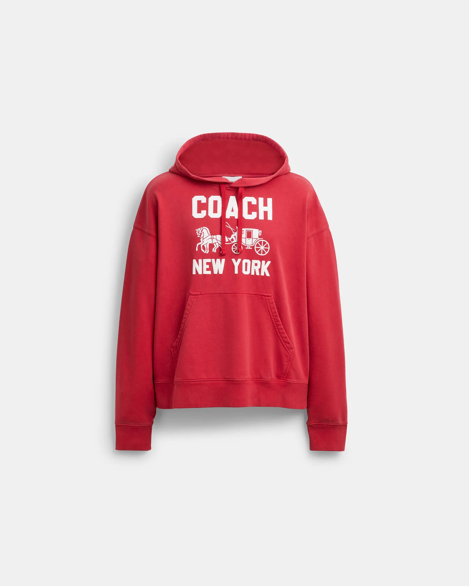 Худи Coach с принтом «Лошадь и карета» — 1