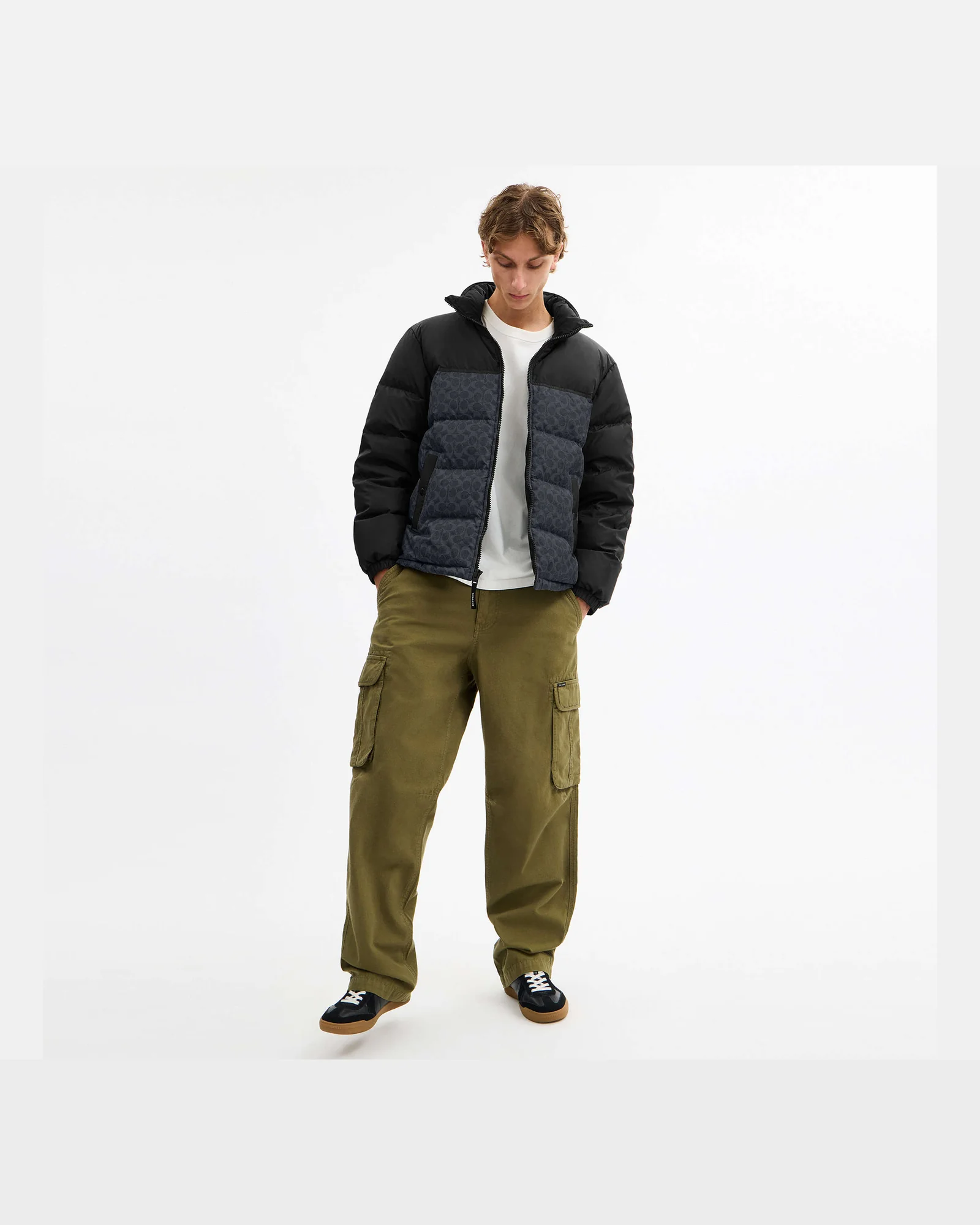 Пуховик Coach Signature из переработанного полиэстера — 4