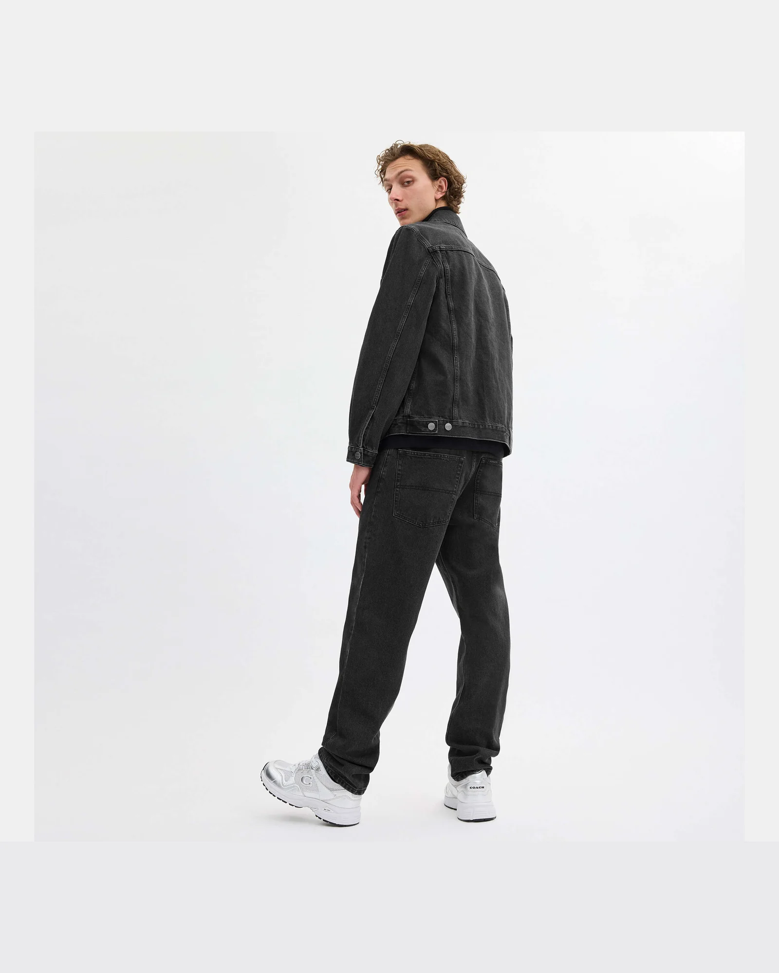 Зауженные джинсы Coach из органического хлопка — 4