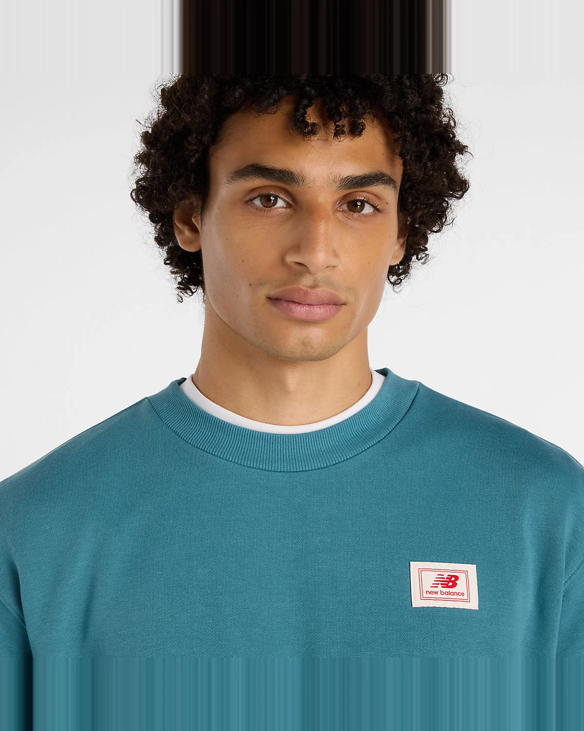Мужской свитшот New Balance Woven Label — 3