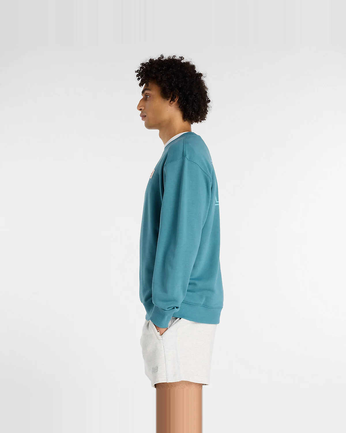 Мужской свитшот New Balance Woven Label — 5