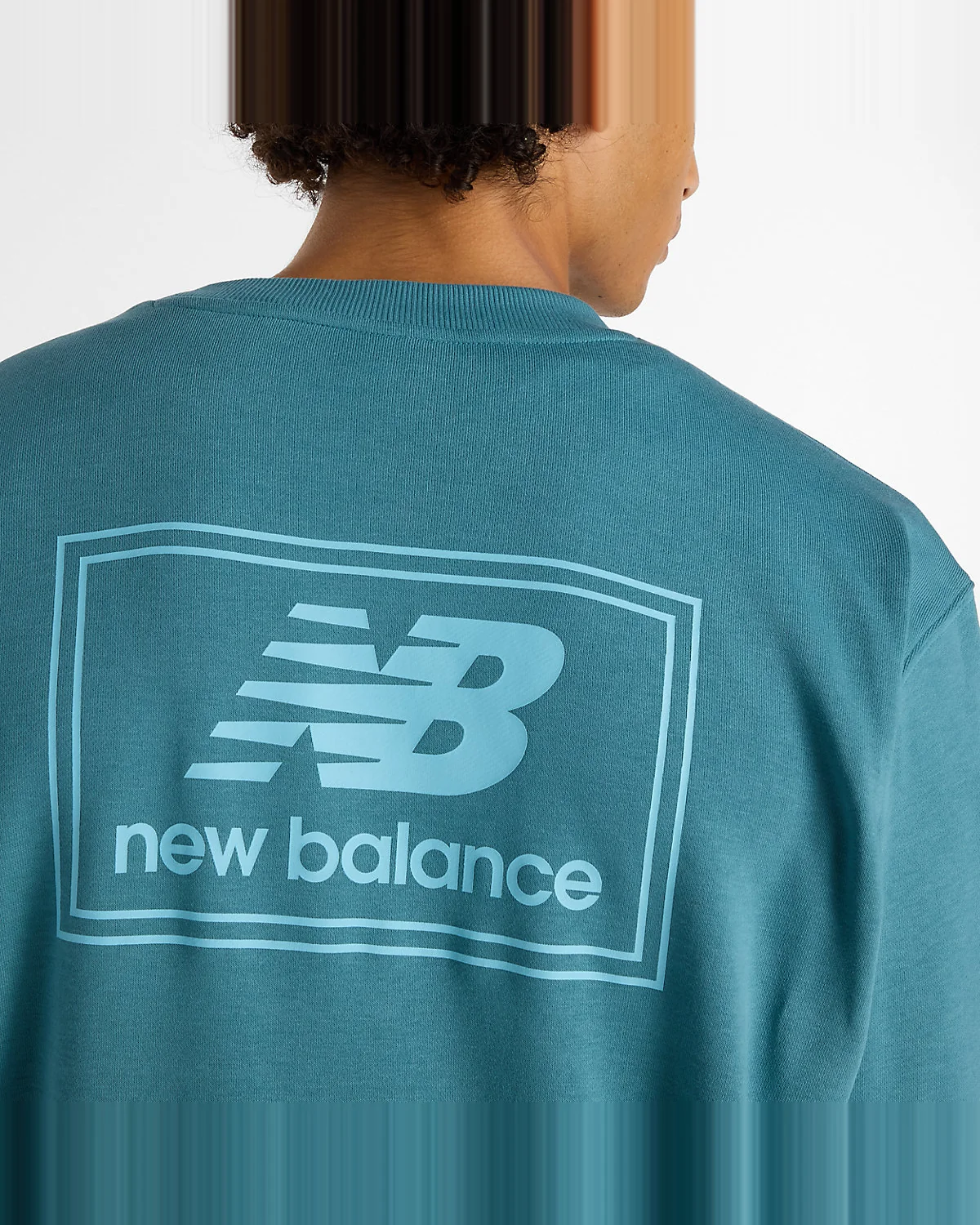 Мужской свитшот New Balance Woven Label — 6