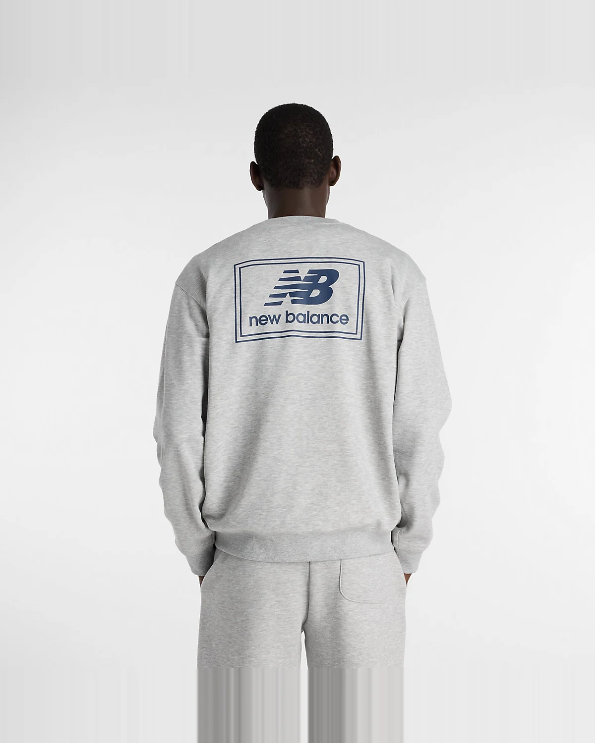 Мужской свитшот New Balance Woven Label — 4