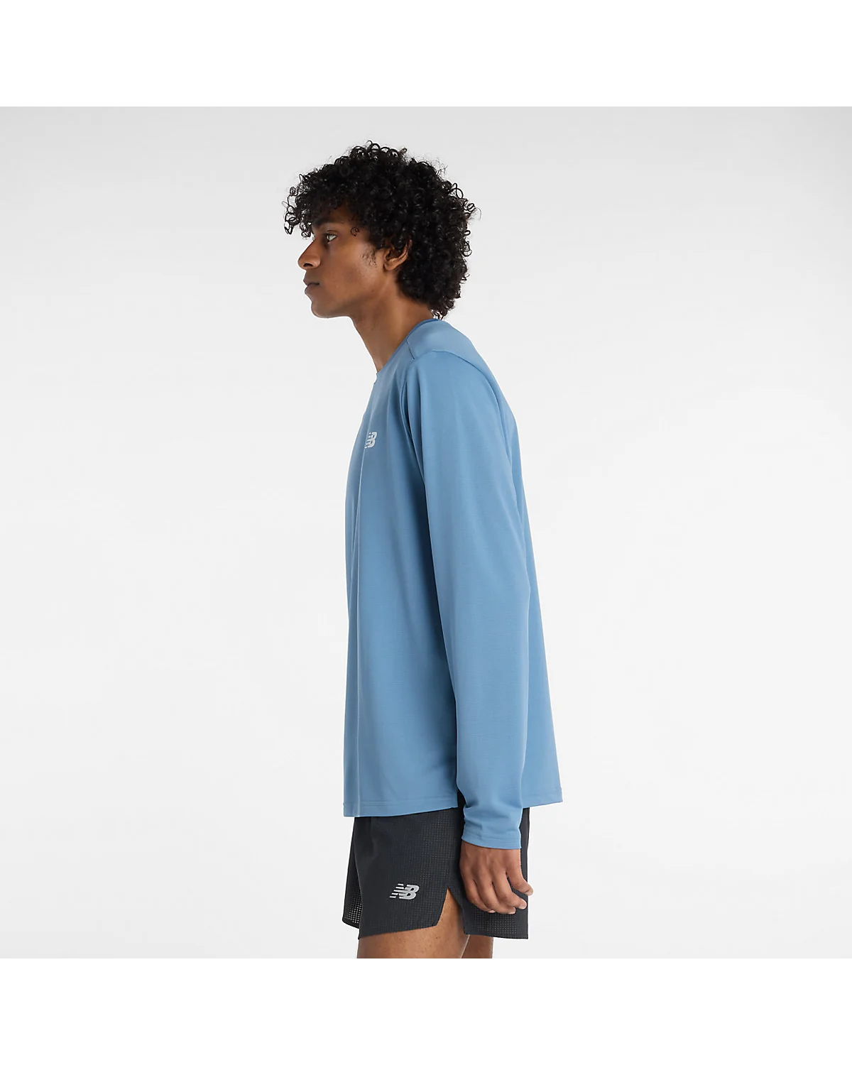Спортивная футболка New Balance с длинным рукавом — 4