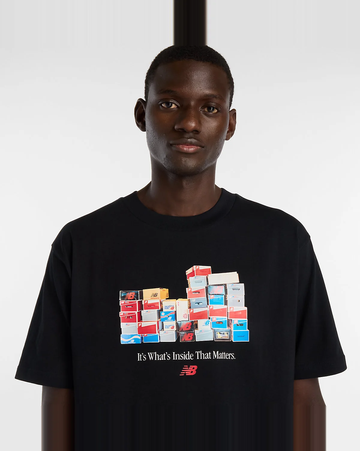 Футболка New Balance Boxes с принтом — 4