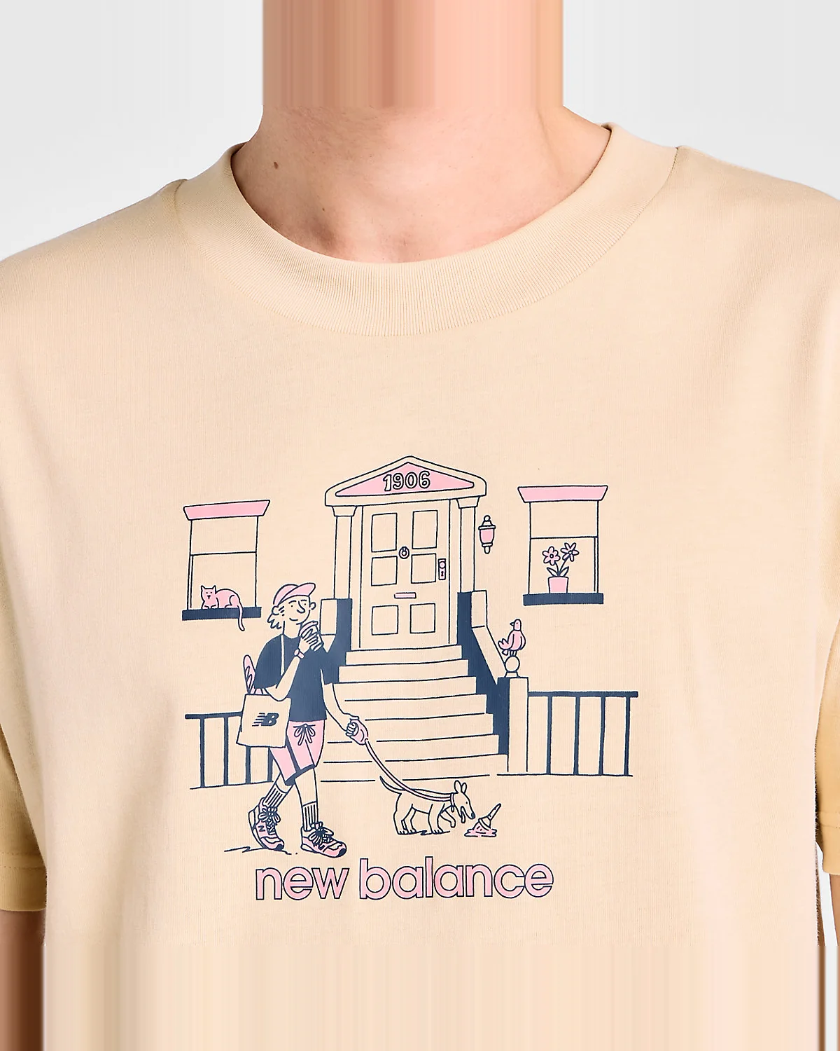 Мужская футболка New Balance City Walk — 3
