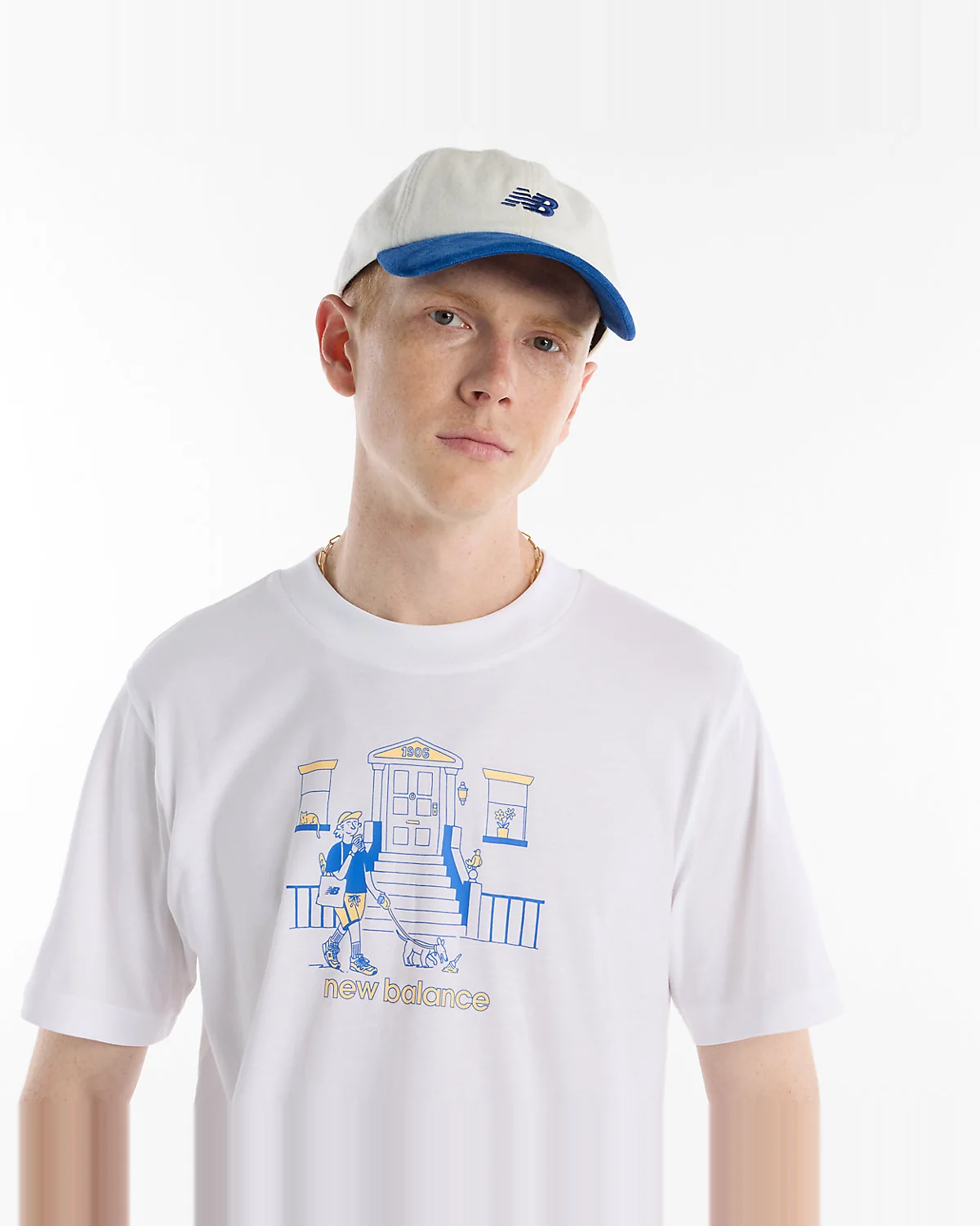 Мужская футболка New Balance City Walk — 3