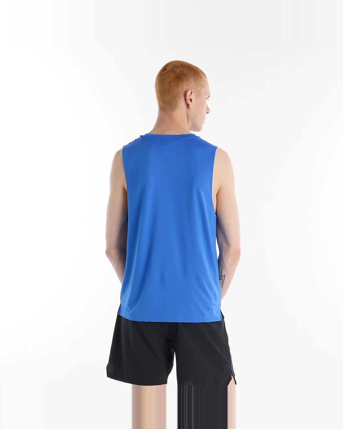 Майка New Balance Sport Tank синяя мужская — 4