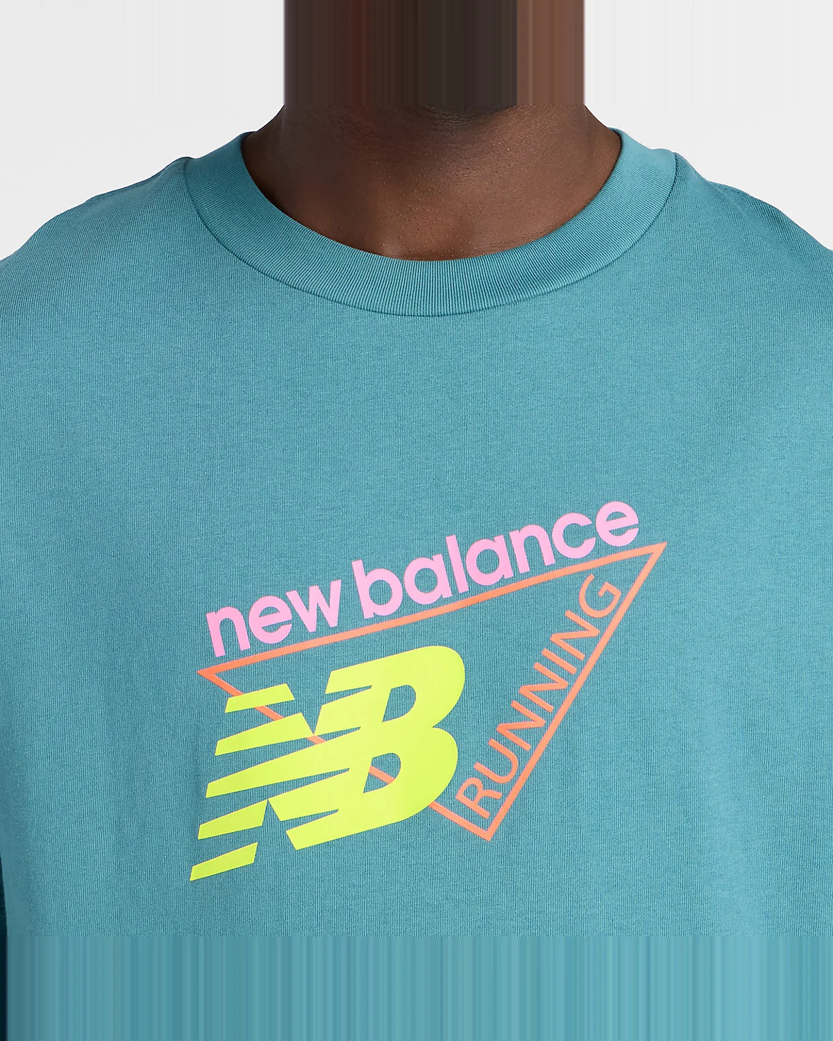 Мужская футболка New Balance Classic Tri-Logo — 4
