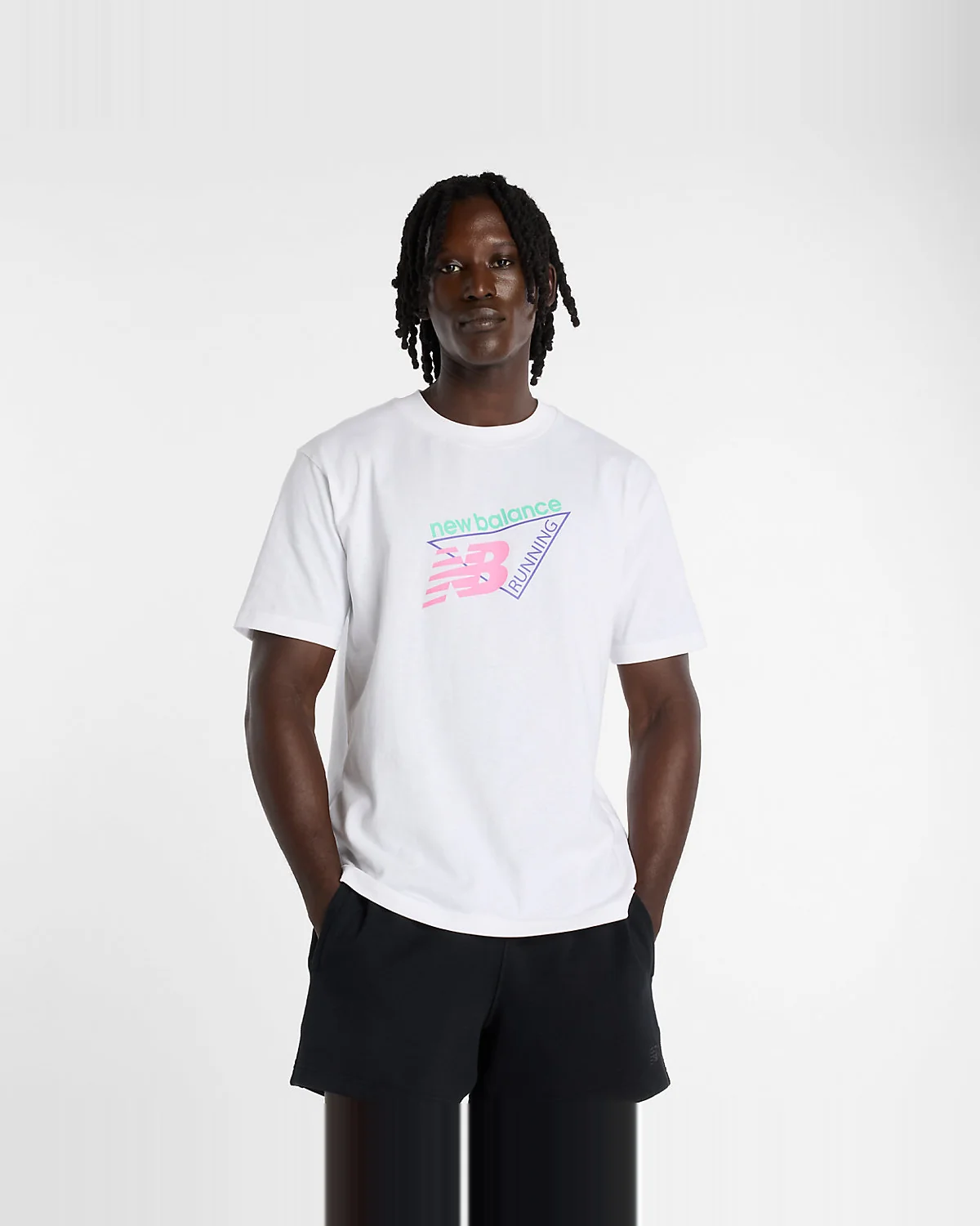 Мужская футболка New Balance Classic Tri-Logo — 2