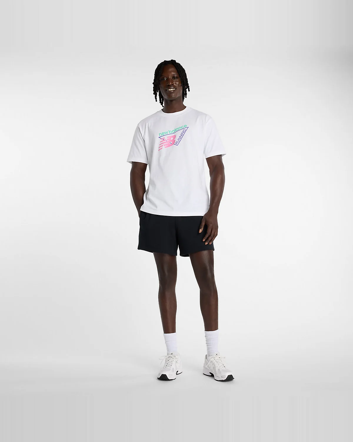 Мужская футболка New Balance Classic Tri-Logo — 3