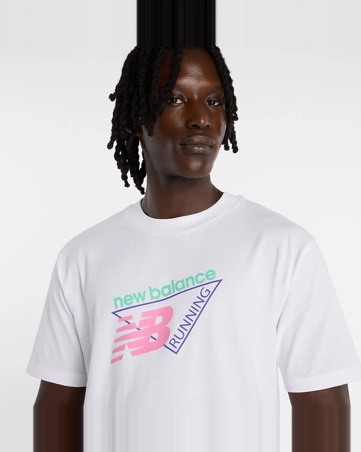 Мужская футболка New Balance Classic Tri-Logo — 4