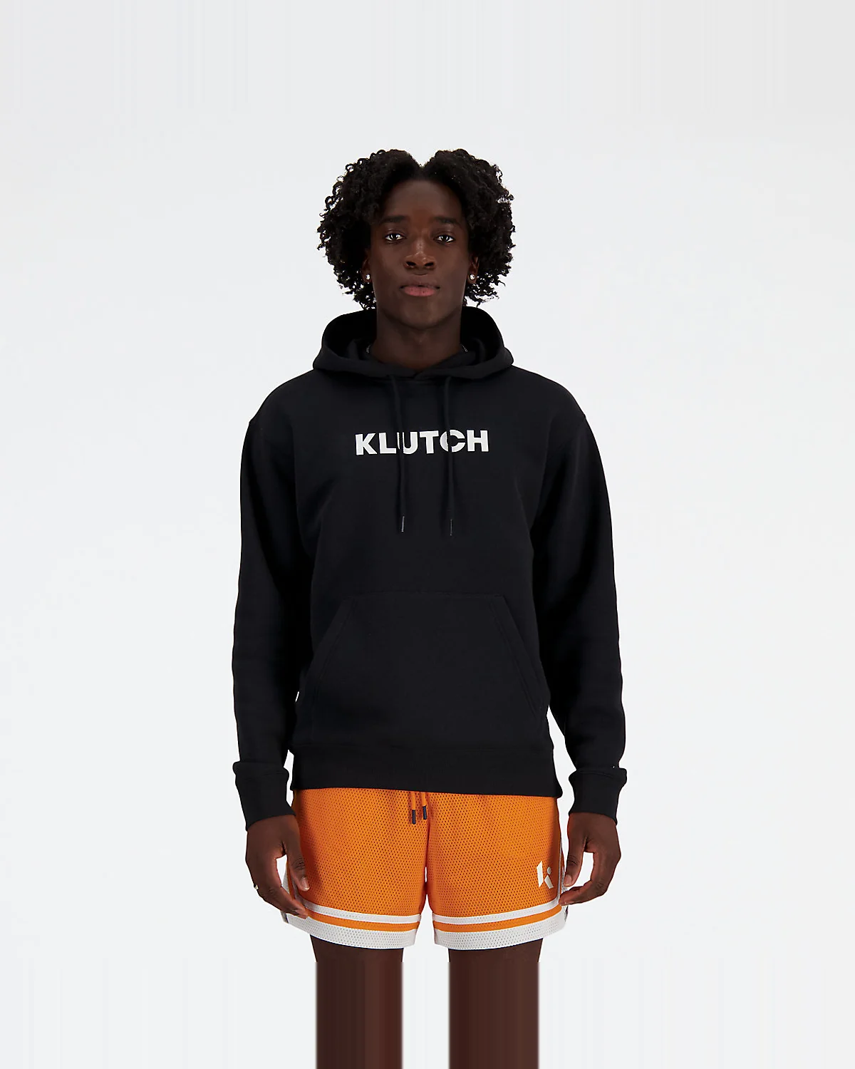 Худи New Balance Klutch X NB Fleece черное — 2