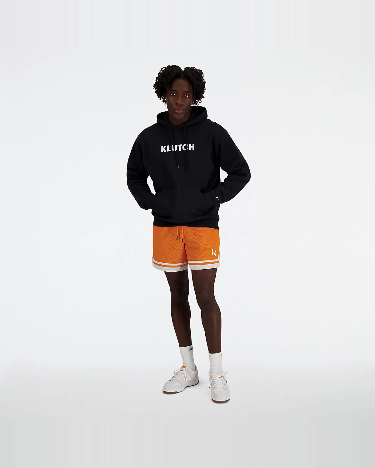 Худи New Balance Klutch X NB Fleece черное — 3