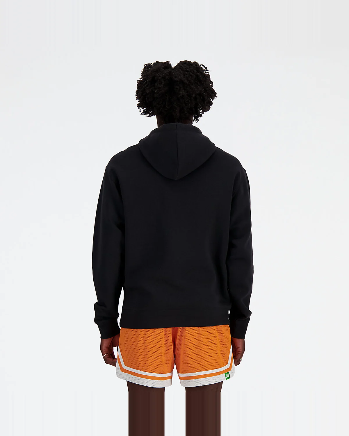 Худи New Balance Klutch X NB Fleece черное — 5