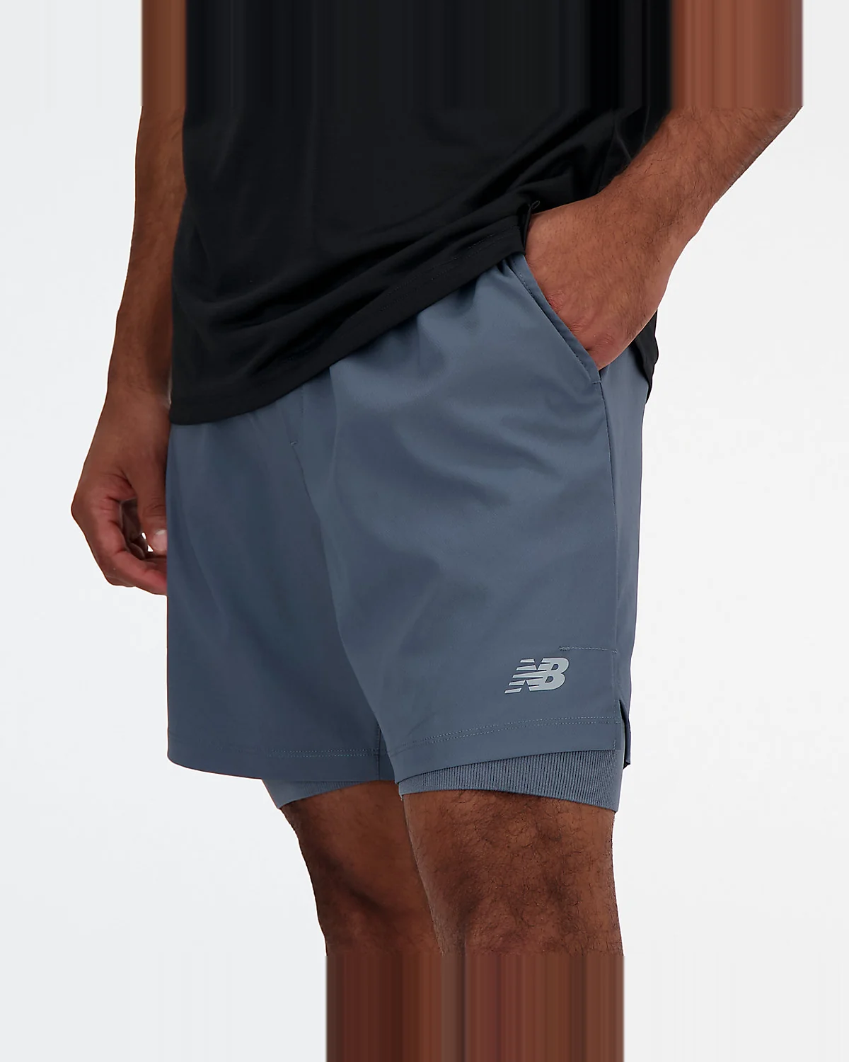 Шорты New Balance AC Lined 7 дюймов мужские — 3