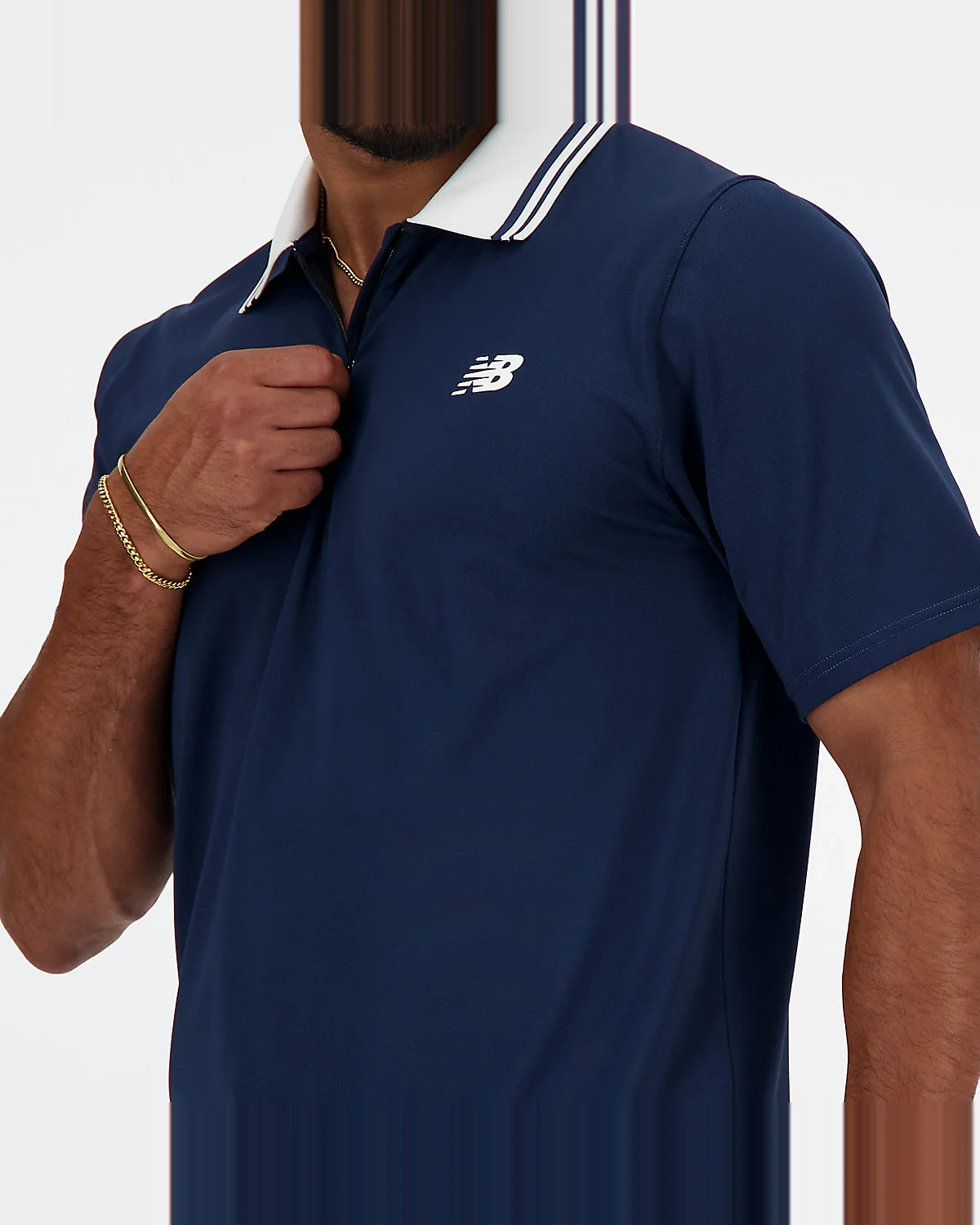Поло New Balance Tournament мужское — 4