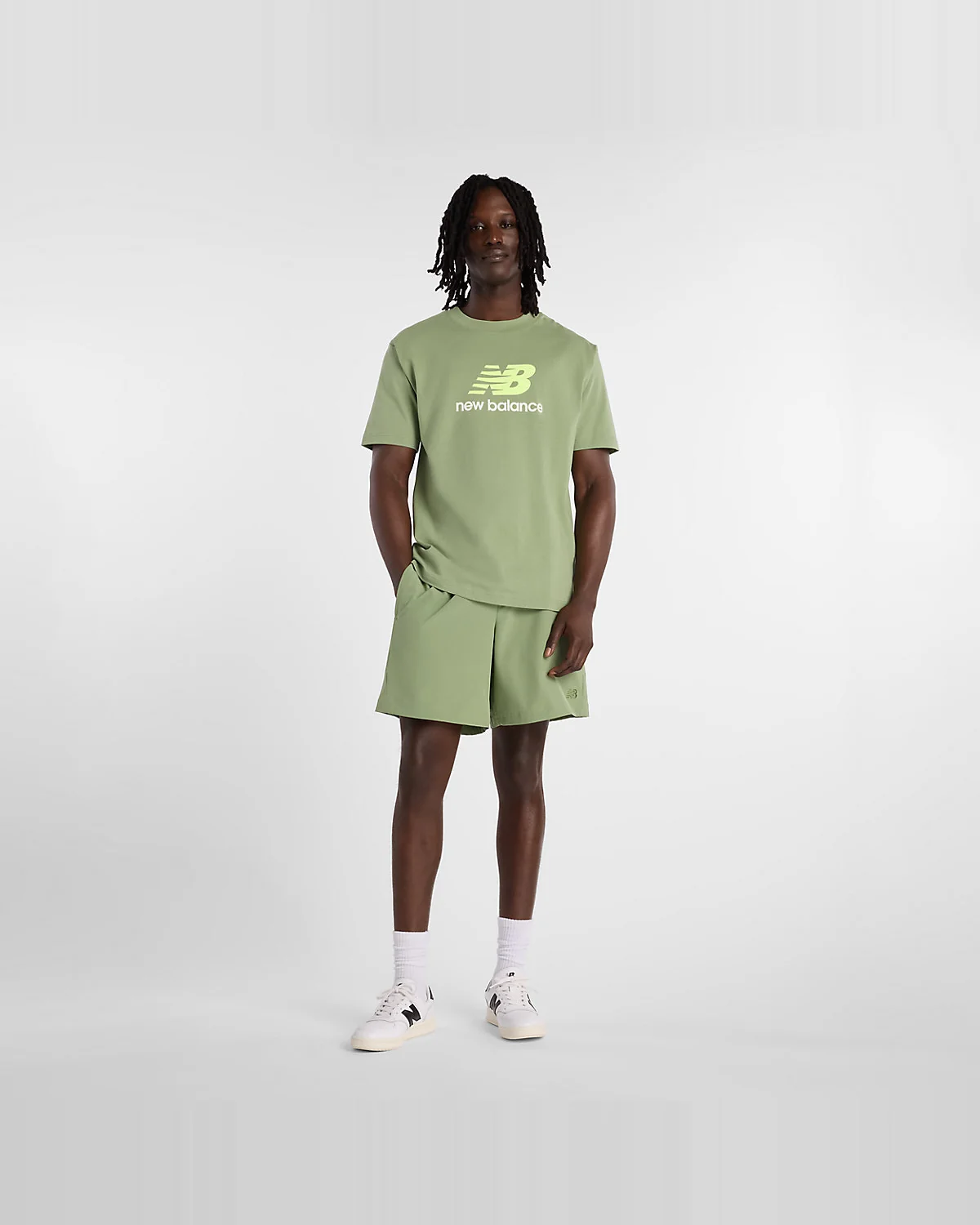 Мужская футболка New Balance Athletics Logo — 3