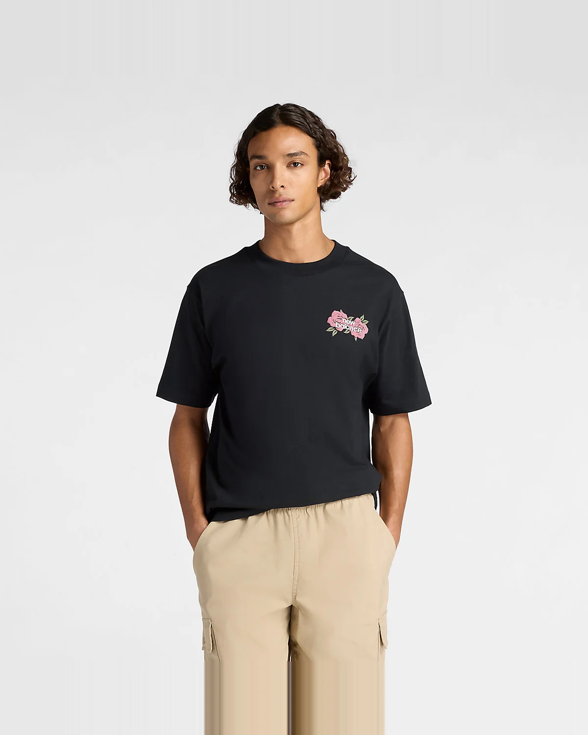 Футболка New Balance Linear Rose — 2