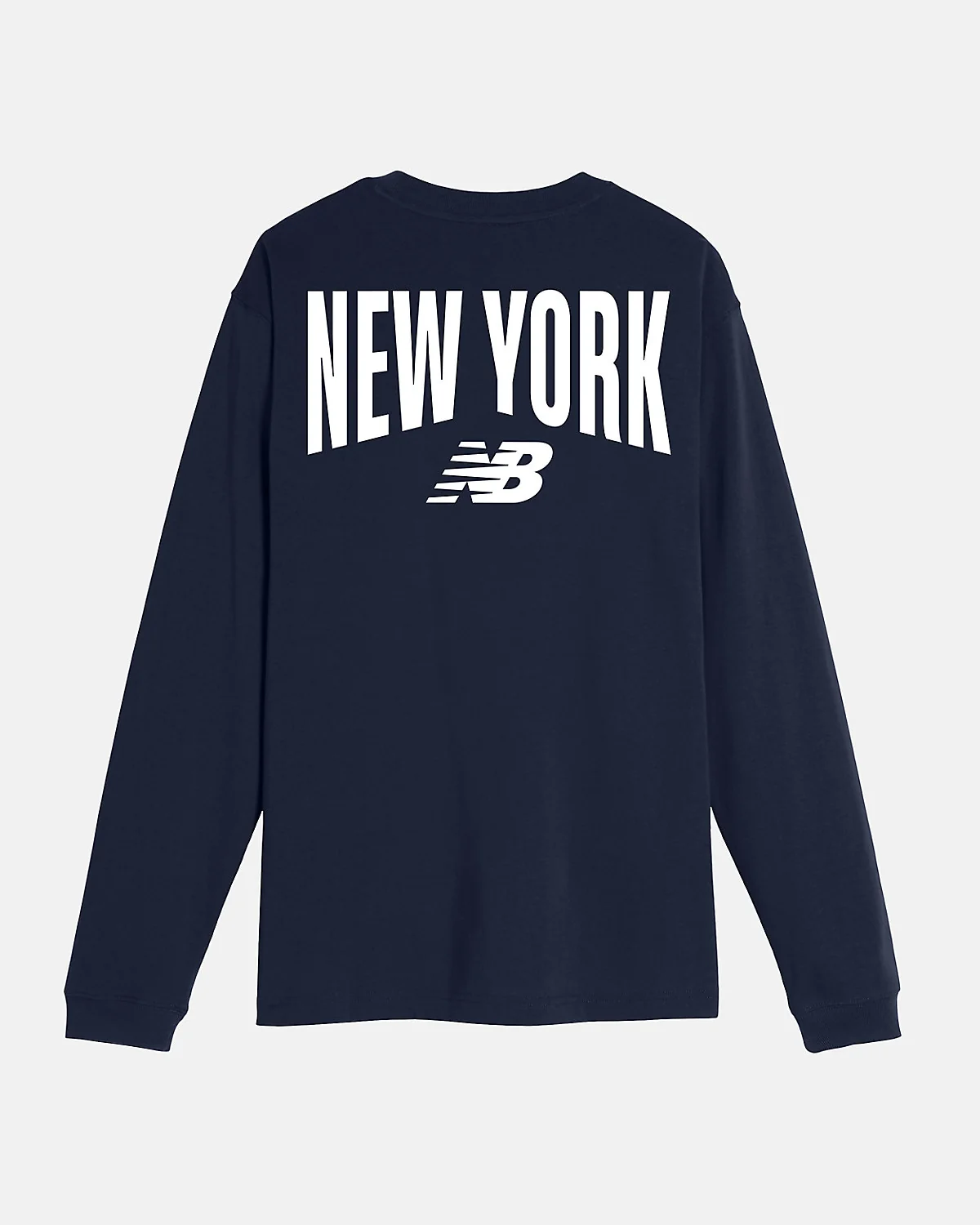 Лонгслив New Balance New York City темно-синий — 2