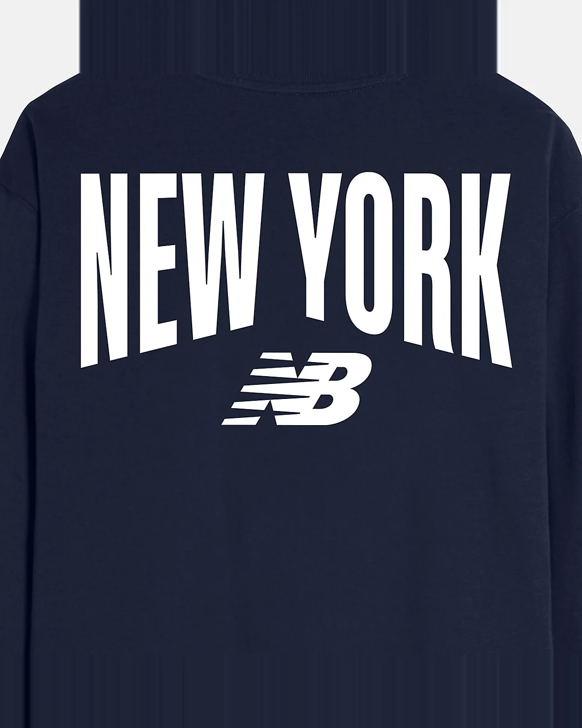Лонгслив New Balance New York City темно-синий — 3