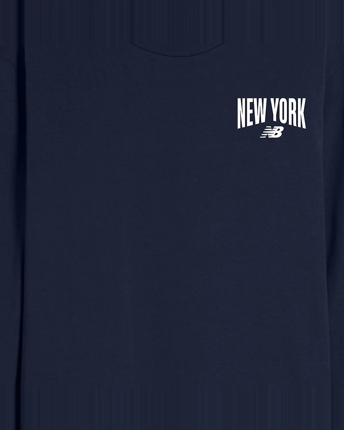 Лонгслив New Balance New York City темно-синий — 4