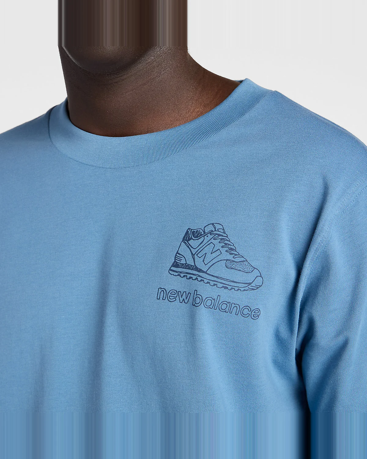 Футболка New Balance Left Chest Shoe Sketch — 3
