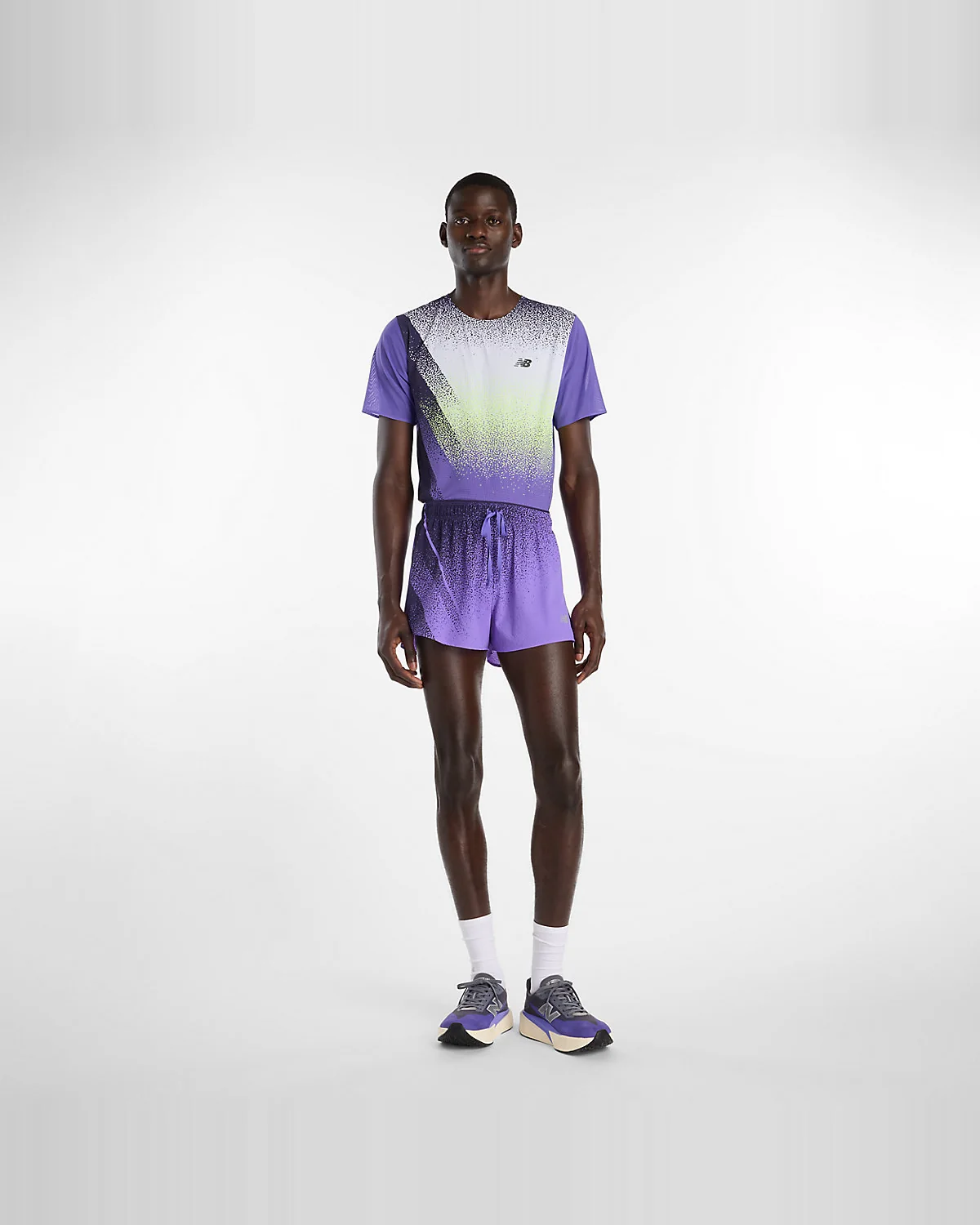 Мужские шорты New Balance RC Ultra Light Printed 3" — 2