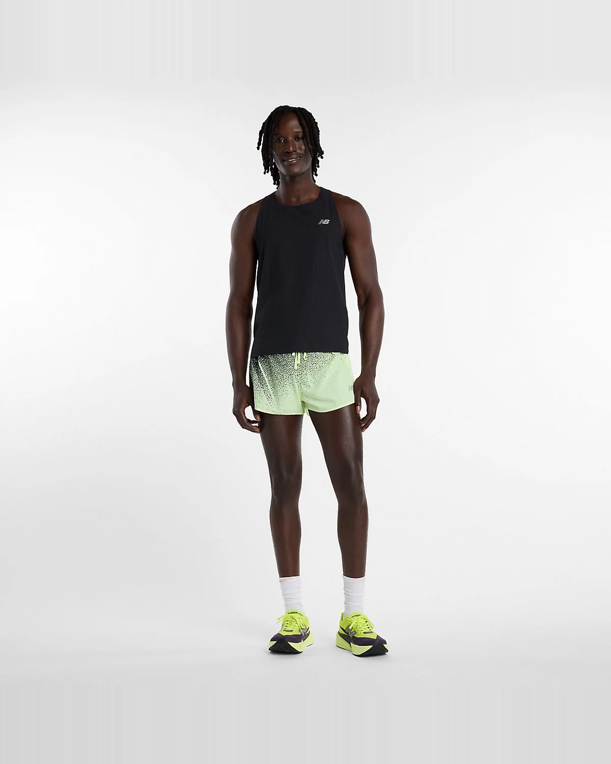 Мужские шорты New Balance RC Ultra Light Printed 3" — 2