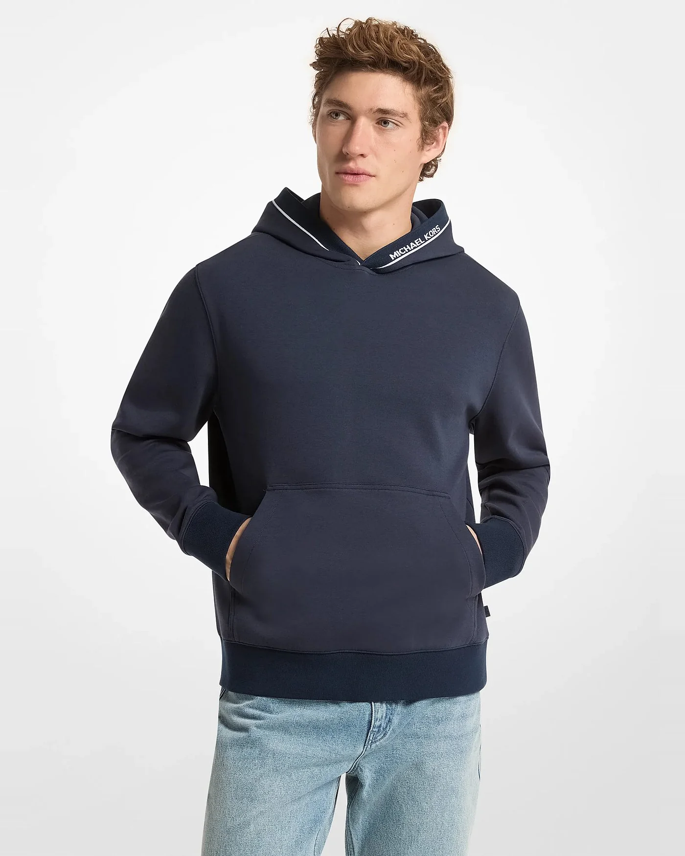 Худи Michael Kors из хлопковой смеси с логотипом — 1