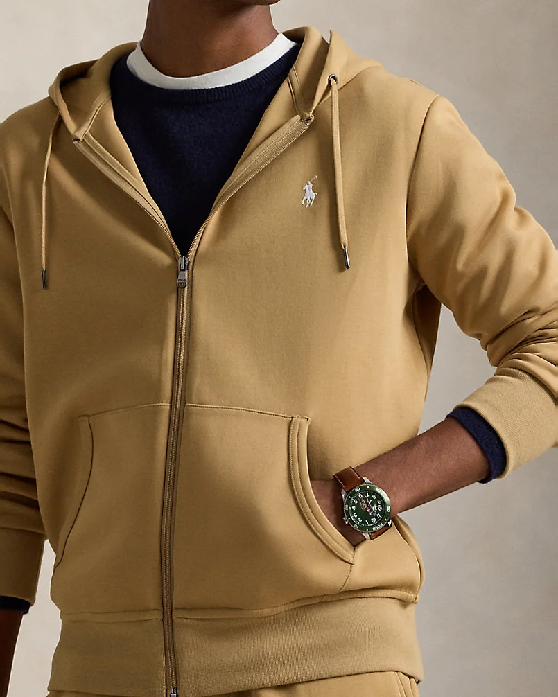 Худи на молнии Ralph Lauren из фактурного трикотажа — 5