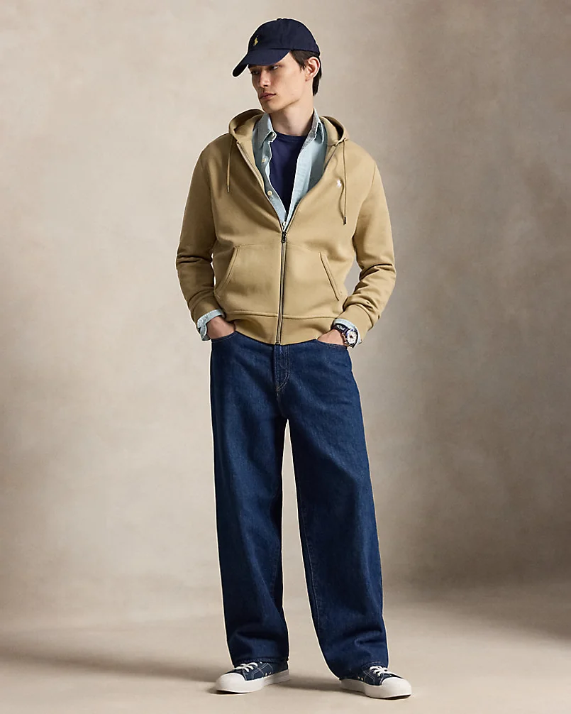 Худи на молнии Ralph Lauren из фактурного трикотажа — 3