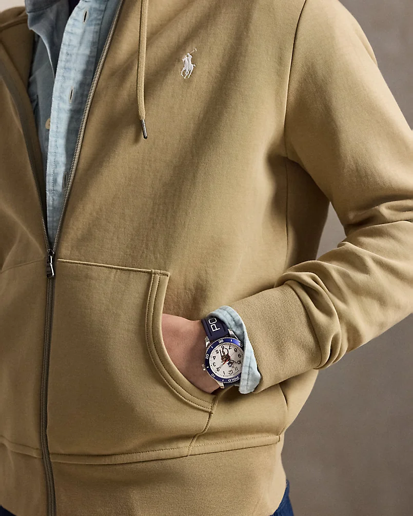 Худи на молнии Ralph Lauren из фактурного трикотажа — 5