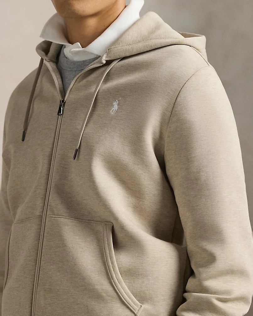 Худи на молнии Ralph Lauren из фактурного трикотажа — 5