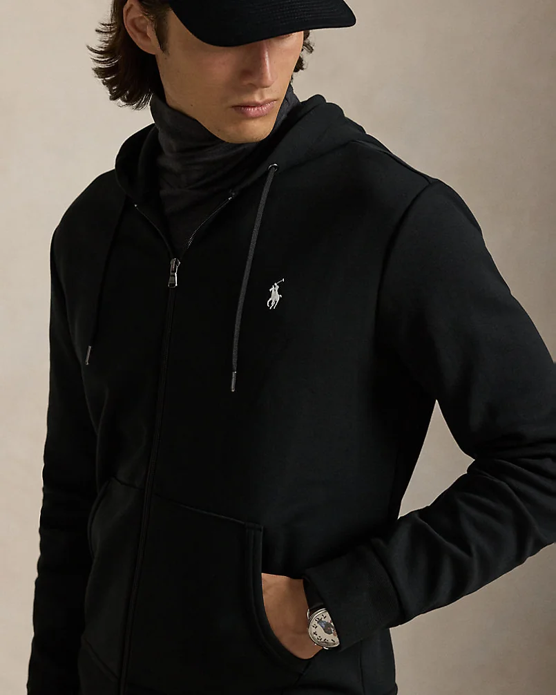 Худи на молнии Ralph Lauren из фактурного трикотажа — 5